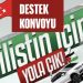 Cadde 37’den Filistin’e destek konvoyu