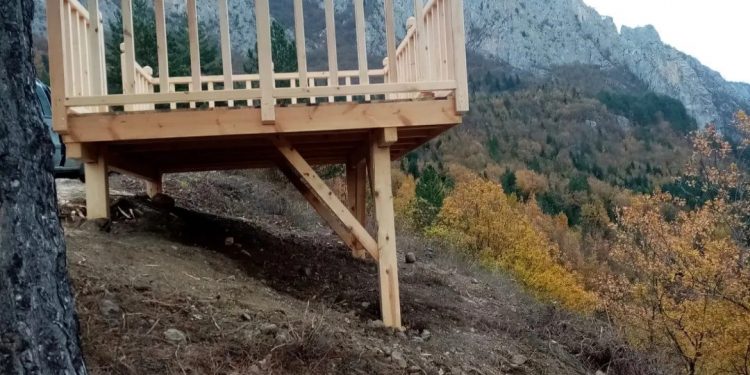 Ersizlerdere tabiat parkında çalışma başlatıldı