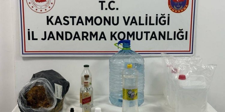 Sahte alkol operasyonu: 1 gözaltı