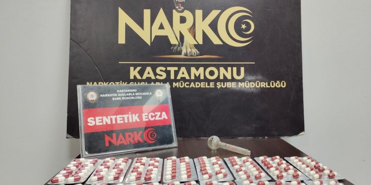 224 adet uyuşturucu hap ele geçirildi: 1 tutuklama