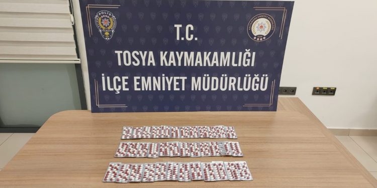 497 adet sentetik ecza hap ele geçirildi: 1 tutuklama