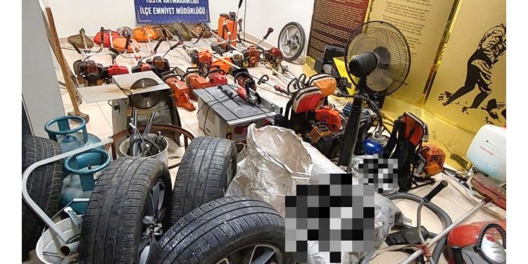 Bağ evlerine dadanan hırsızlar polisten kaçamadı
