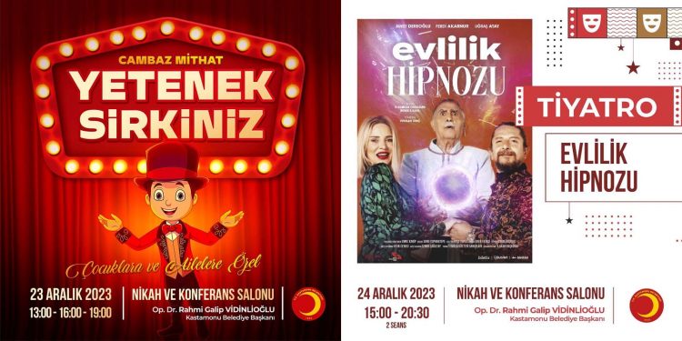 Belediye’den hafta sonu çifte etkinlik