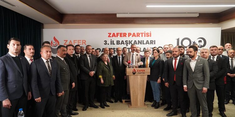 Zafer Partisi İl Başkanları basın bildirisi