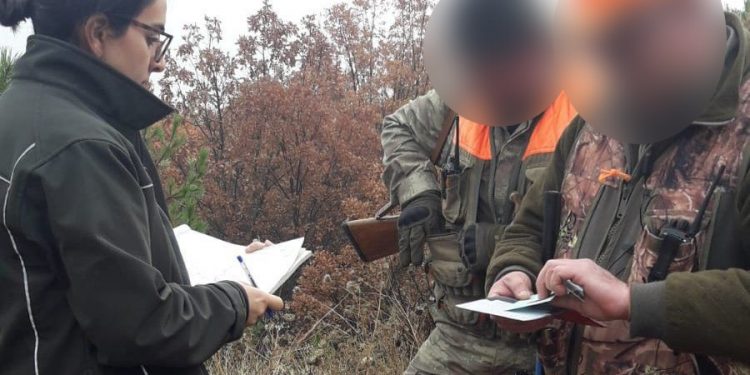 Geçen yıl 646 avcı kontrol edildi