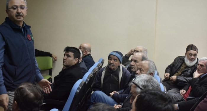 Çiftçilere hibe bilgilendirmesi