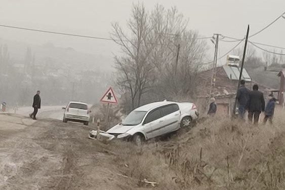 Trafik kazası: 1 yaralı