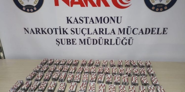 4 bin adet sentetik ecza hap ile yakalanan şahıs tutuklandı