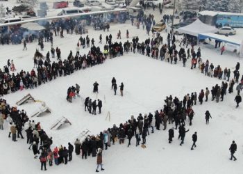 3. Araç Yayla Kış Festivali’nde renkli görüntüler