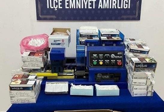 18 bin doldurulmuş makaron ele geçirildi