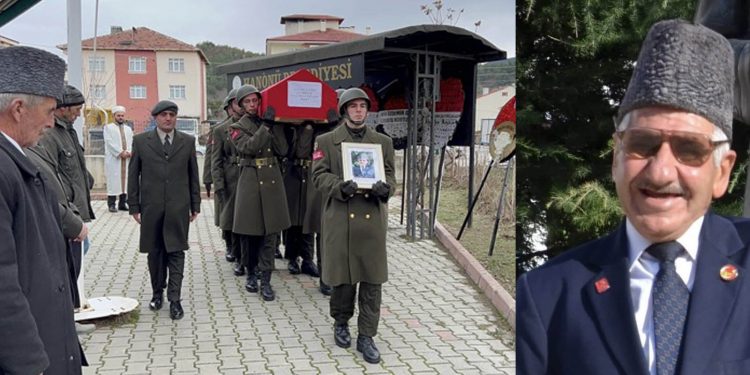 Kıbrıs gazisi son yolculuğuna uğurlandı