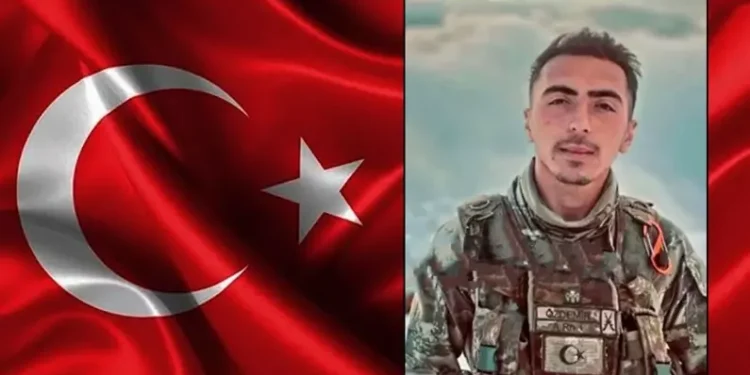 Maraşlı şehidimizin kardeşi Kastamonu’da görev yapıyor