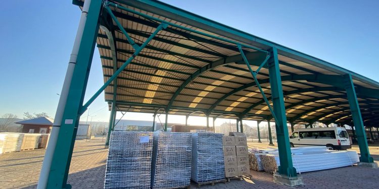 GES projesi montaj aşamasında