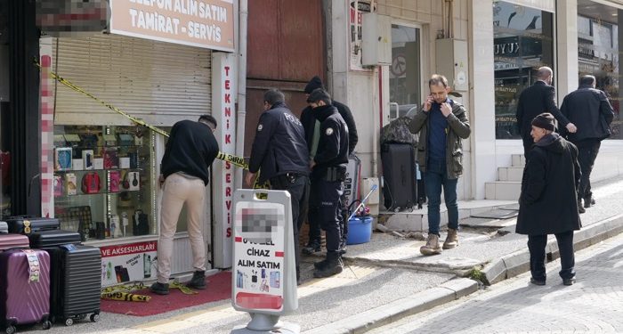 İşyerine silahlı saldırı: 1 yaralı