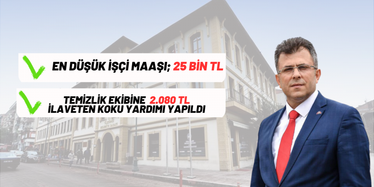 Taşköprü Belediyesi’nde en düşük işçi ücreti 25 bin TL oldu