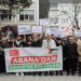 Abana’da “Gazze’ye bin selam” yürüyüşü