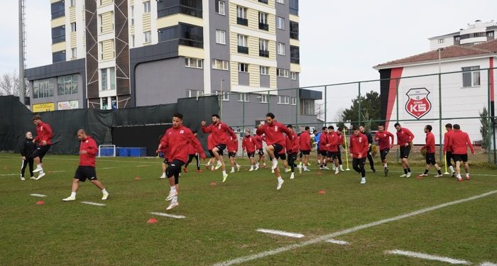 Kastamonuspor, Sarıyer maçının hazırlıklarını tamamladı