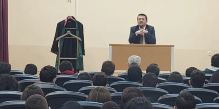 Şehit Şerife Bacı Ortaokulu, Baro Başkanı’nı ağırladı