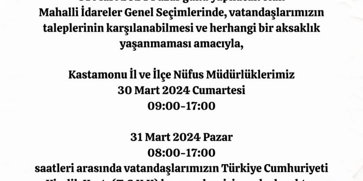 Valilik’ten 2 duyuru