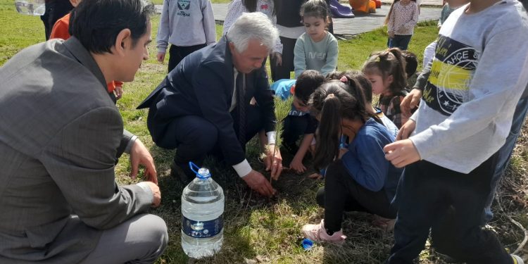 Seydiler’de fidanlar toprakla buluştu