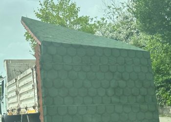 Kamyon kasasında kamelya taşıyan işçiler canından oluyordu