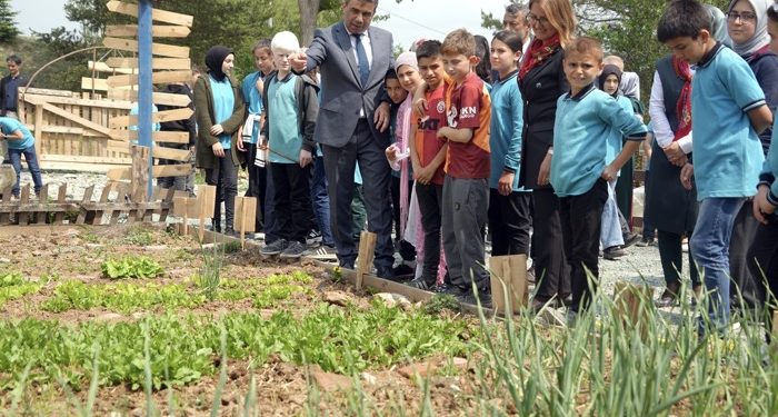 Öğrenciler tarımsal üretime başladı