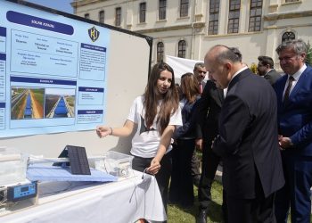 Lise öğrencilerinin destek alan projeleri görücüye çıktı