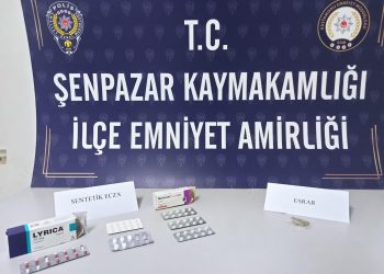 57 adet sentetik ecza hapı ele geçirildi: 1 gözaltı