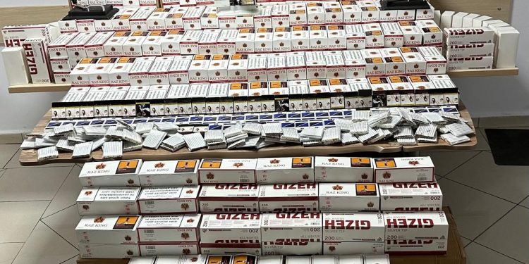 On binlerce makaron ele geçirildi