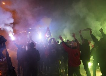 Taraftardan muhteşem karşılama