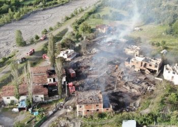 Araç’ta yangın felaketi