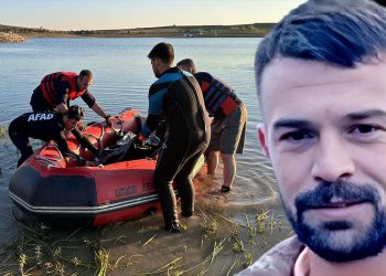 Kınık Barajı’nda acı olay