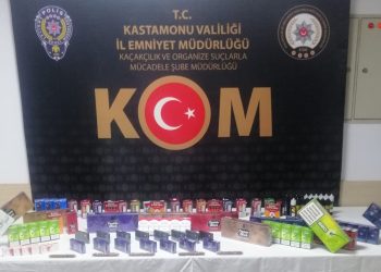Çok sayıda bandrolsüz sigara yakalandı
