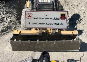 Kaçak kazıya suçüstü