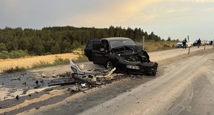 İnebolu yolunda kaza: 9 yaralı