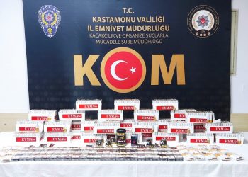 11 bin 640 adet doldurulmuş makaron ele geçirildi