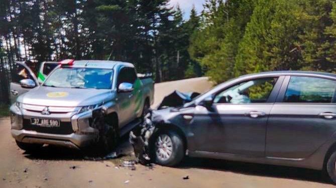 Taşköprü’de kaza