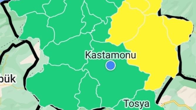 Yağış uyarısı