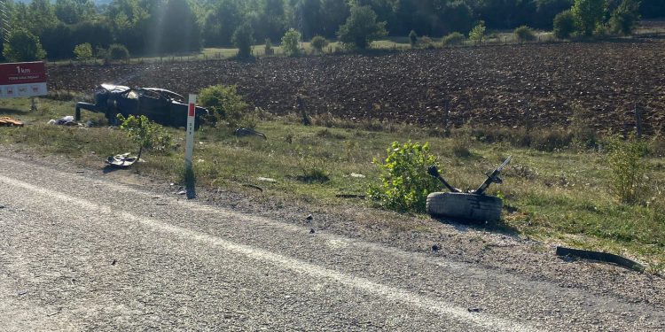 Daday’da ölümlü kaza
