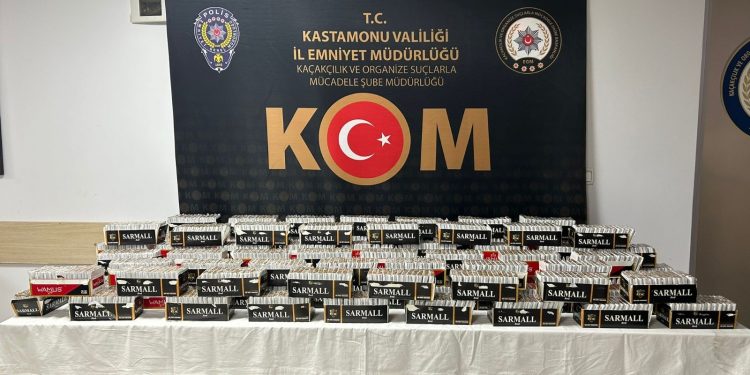 28 bin makaron ele geçirildi