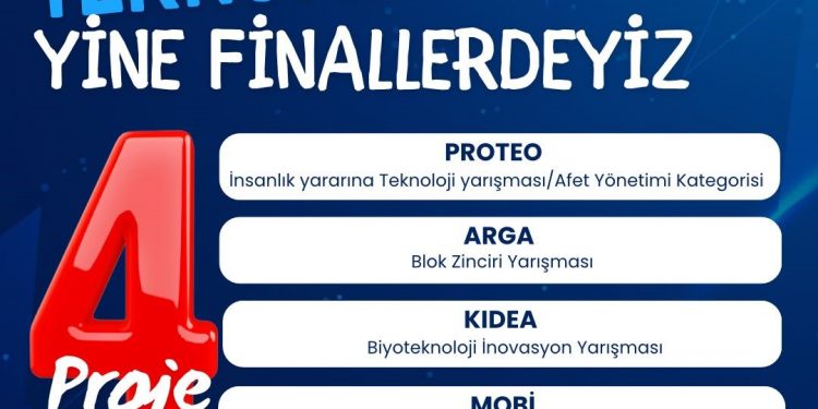 Teknofest’te 4 proje finalde
