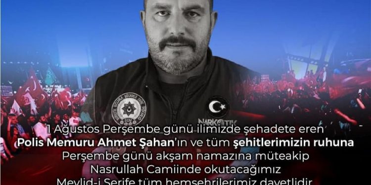 Ülkü Ocakları’ndan Şahan için mevlid