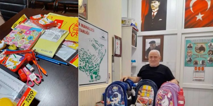 Ramazan Muhtar’dan öğrencilere destek