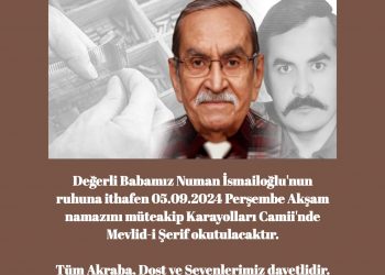 Numan Ustamız için mevlid