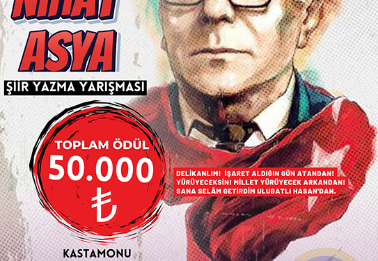 Bayrak şairi Arif Nihat Asya adına şiir yarışması