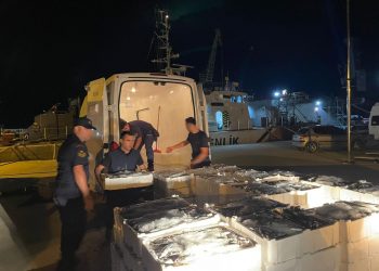 162 kasa küçük balık ele geçirildi