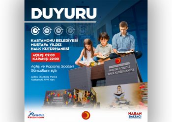 Belediye, kütüphane saatlerini güncelledi