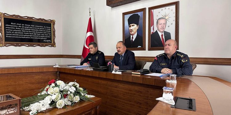 Vali Dallı “Asayiş ve Huzur Toplantısı”nda açıkladı