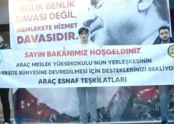 Araç esnaf derneklerinin Bakan’dan talebi: