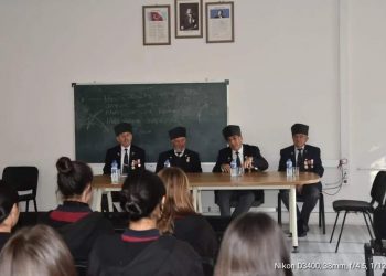 Kıbrıs gazileri Dadaylı liselilere anılarını anlattı